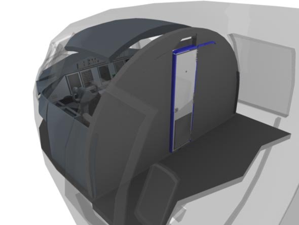 Cockpit Security Door